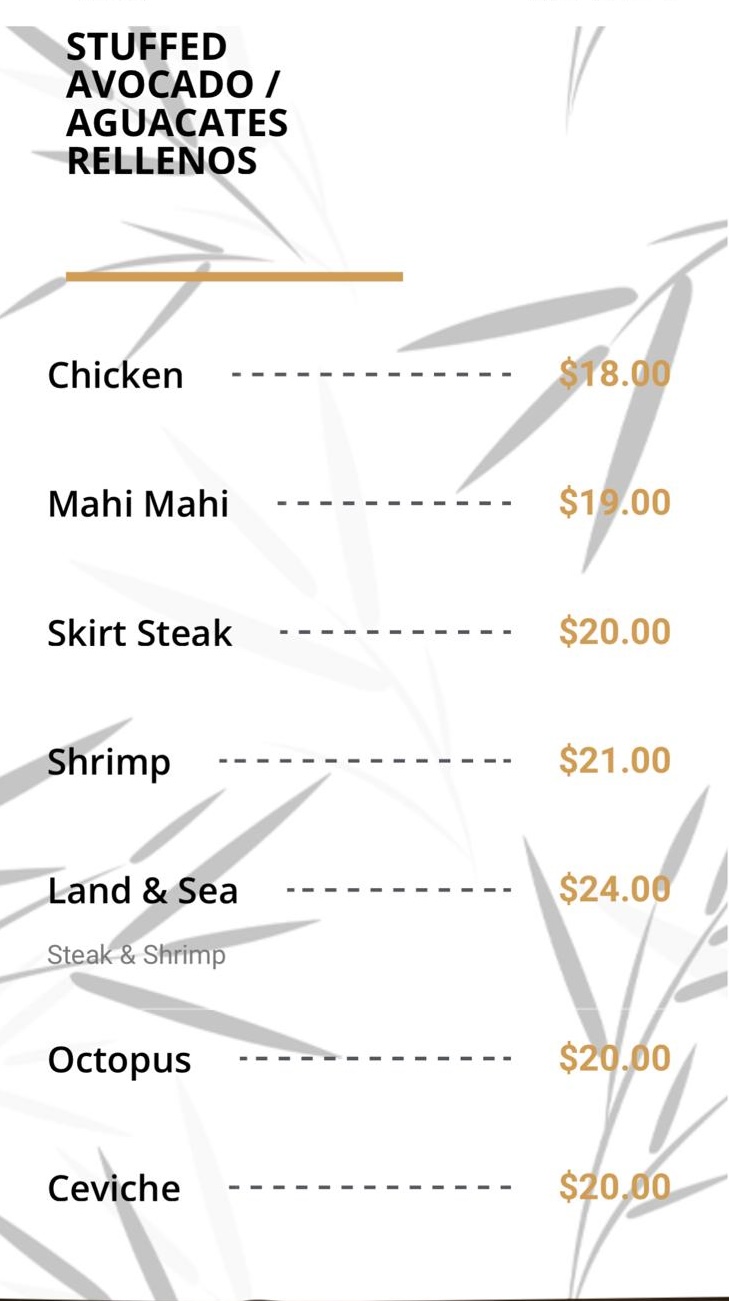 Menu Item